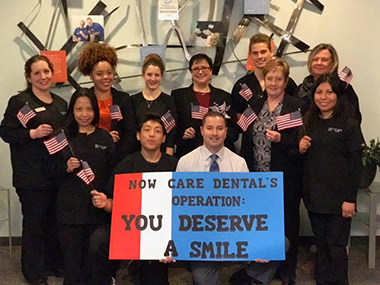 Operation You Deserve A Smile team picture